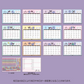 Calendario de Escritorio Kuromi